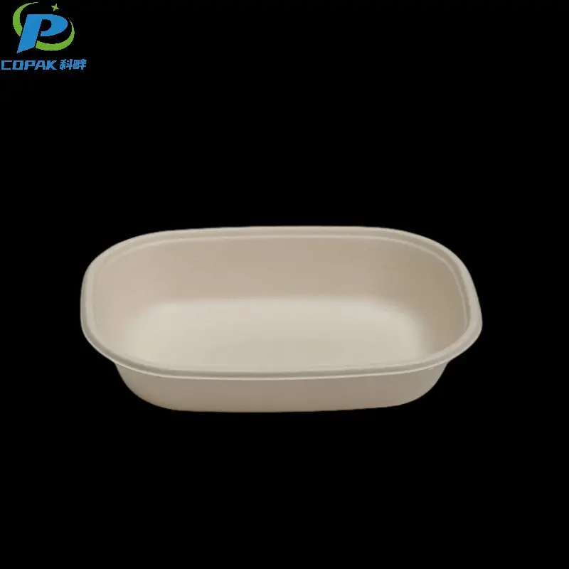 900ml sugarcane bagasse bamboo disposable box