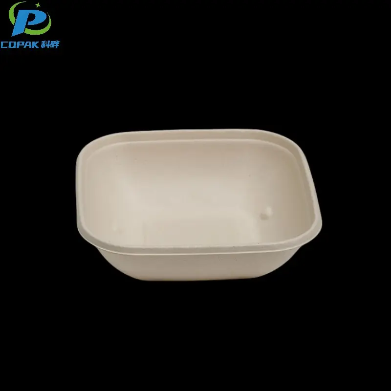 PFAS Free Pulp Sugarcane Bagasse Salad Bowl CPB175