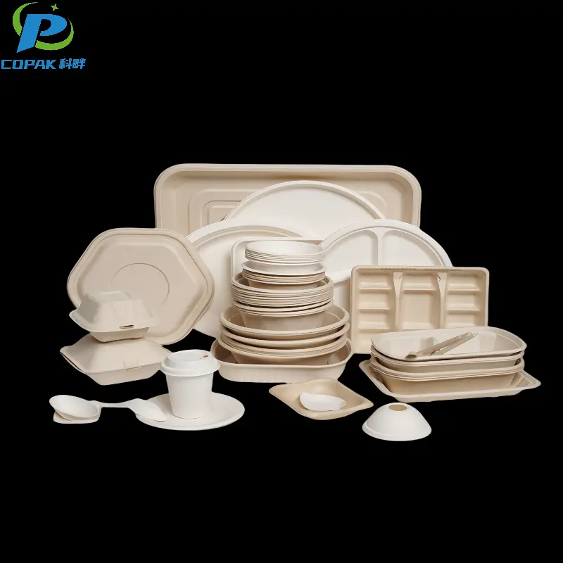 Bgasse Pulp Lid for 550/650/750ml bagasse box