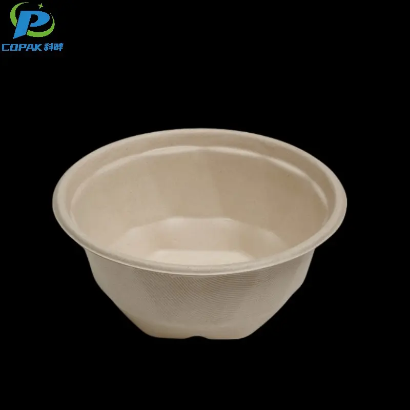 Sugarcane Fiber Pulp Bagasse Salad Bowl CRTK1000