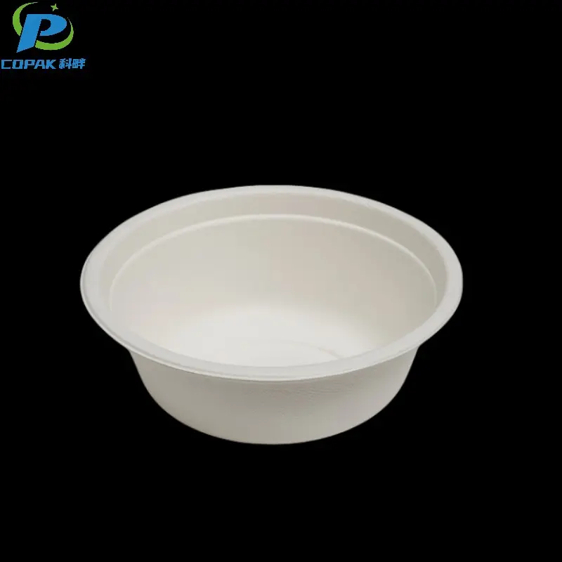24oz 30oz 32oz environmental-friendly bleached fiber molded Bowl